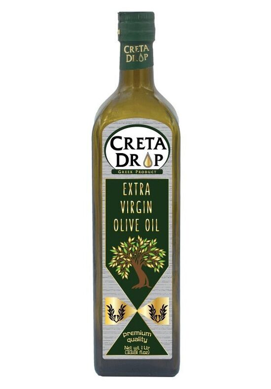 Grieķijas CRETA DROP Extra Virgin olīveļļa 750 ml pudele