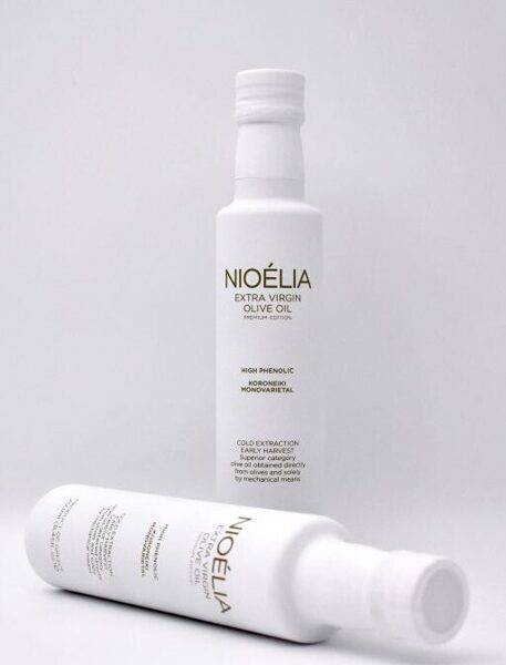 NIOELIA Extra Virgin olīveļļa ar augstu polifenolu saturu 250ml