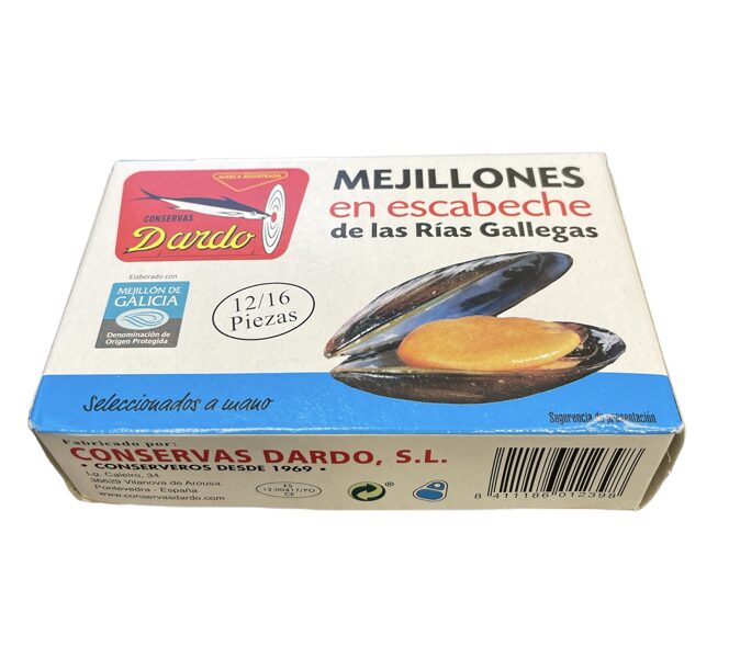 Marinētas mīdijas 118 gr
