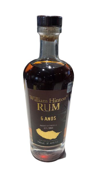 Rums William Hinton Rum Madeira 6yrs 70cl 40%