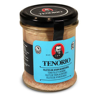 Филе тунца в собственном соку TENORIO, (стеклянная тара) 200 г