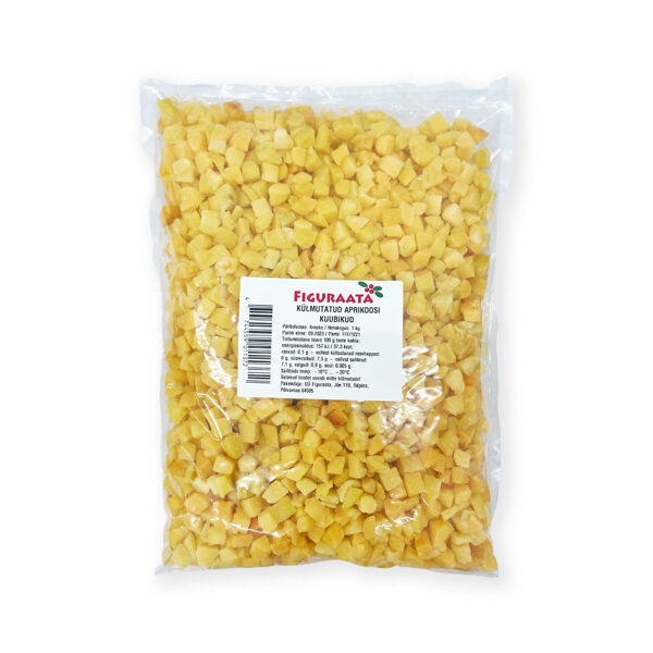 Aprikožu kubiņi 1kg